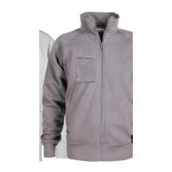 MWFEZIPL - FELPA ZIP LUNGA 280GRMQ