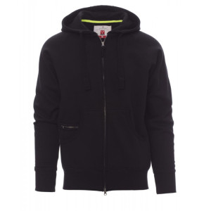 DALLAS+ - FELPA ZIP INTERA CON CAPPUCCIO 300 GRMQ