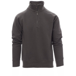 MIAMI+ - FELPA MANANICA RAGLAN COLLO ZIP 300 GRMQ