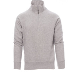 MIAMI+ - FELPA MANANICA RAGLAN COLLO ZIP 300 GRMQ