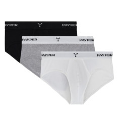 GEORGE - SLIP DA UOMO FIANCO ALTO IN PACK DA TRE