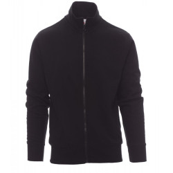 Felpa Uomo Houston Payper | Zip Intera e Cuciture Rinforzate